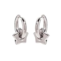 Star hoop earrings for sale  Delivered anywhere in USA 