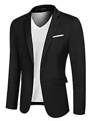 Coofandy black suit for sale  Delivered anywhere in USA 