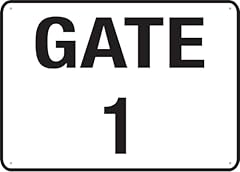 Gate sign metal for sale  Delivered anywhere in USA 