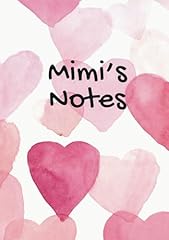 Mimi notes notebook for sale  Delivered anywhere in UK