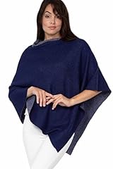 Marine cashmere poncho usato  Spedito ovunque in Italia 