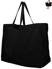 Large canvas tote for sale  Delivered anywhere in USA 