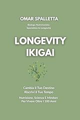 Longevity ikigai nutrizione usato  Spedito ovunque in Italia 