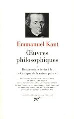 Kant oeuvres philosophiques d'occasion  Livré partout en France