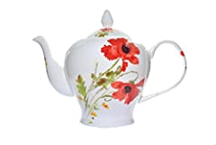 Crown Rounded Bone China 48 Fl OZ/ 6 Cup Teapot - Wild for sale  Delivered anywhere in UK