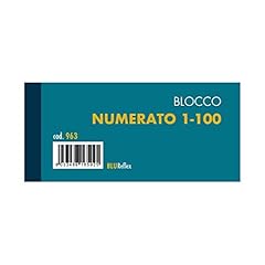 Blocco scontrino numerato usato  Spedito ovunque in Italia 
