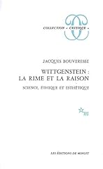 Wittgenstein rime raison. d'occasion  Livré partout en France