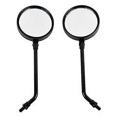 Libing Shop Motorcycle Black Round Rear View Mirrors for sale  Delivered anywhere in Canada