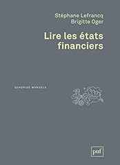 Lire états financiers d'occasion  Livré partout en France