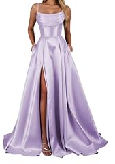 Yiann satin lilac for sale  Delivered anywhere in UK