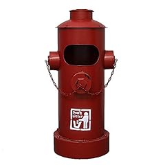 Ornaments Red/Yellow Industrial Wind Fire Hydrant Trash for sale  Delivered anywhere in Canada