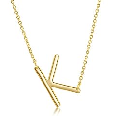 Gold initial necklace for sale  Delivered anywhere in USA 