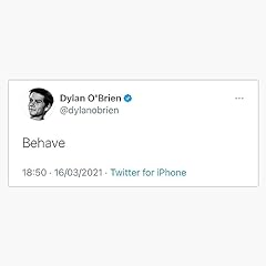 Dylan obrien behave for sale  Delivered anywhere in USA 