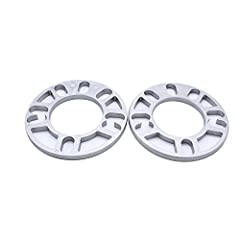 TAKPART 2PCS 10mm Wheel Spacer Shims 4&5 Stud Universal for sale  Delivered anywhere in Ireland