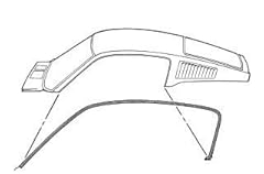Mustang roof rail for sale  Delivered anywhere in USA 