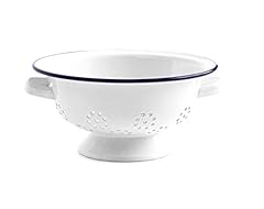 Enamel colander 24cm for sale  Delivered anywhere in Ireland