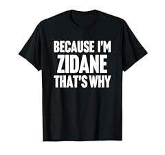 Zidane personalized name for sale  Delivered anywhere in UK
