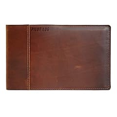Leather pilot log for sale  Delivered anywhere in USA 
