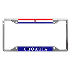 Croatia flag metal for sale  Delivered anywhere in USA 