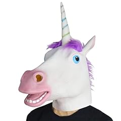 Gwezmxs pferdemaske einhorn gebraucht kaufen  Wird an jeden Ort in Deutschland