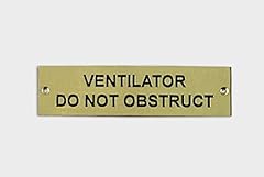 Polished brass ventilator for sale  Delivered anywhere in UK