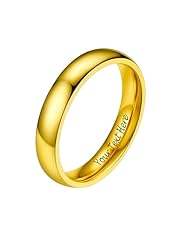 Prosteel anelli personalizzabi usato  Spedito ovunque in Italia 