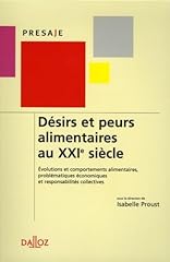 Peurs désirs alimentaires d'occasion  Livré partout en France