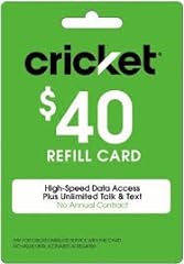 Cricket wireless 40 for sale  Delivered anywhere in USA 
