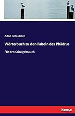 Wörterbuch fabeln phädrus gebraucht kaufen  Wird an jeden Ort in Deutschland