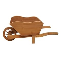 Garden wooden wheelbarrow for sale  Delivered anywhere in UK