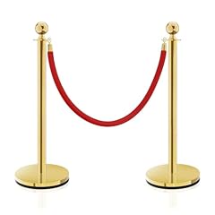Gold stanchions red for sale  Delivered anywhere in USA 