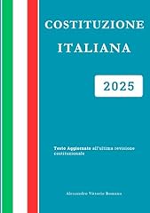 Costituzione italiana 2025 usato  Spedito ovunque in Italia 
