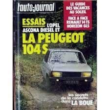 Auto journal 01 d'occasion  Livré partout en France