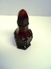 Vintage Ruby Red Cape Cod 1876 Avon Salt Shaker, used for sale  Delivered anywhere in Canada