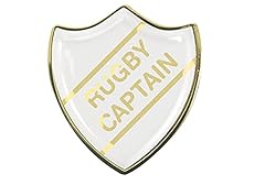 Rugby captain white for sale  Delivered anywhere in UK