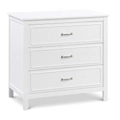 DaVinci Charlie 3-Drawer Dresser in White , 35x20x34 for sale  Delivered anywhere in USA 