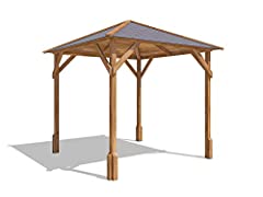 Dunster House Wooden Garden Gazebo Pressure Treated, used for sale  Delivered anywhere in UK