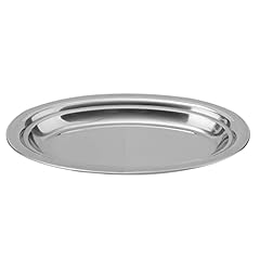 Serving platter stainless for sale  Delivered anywhere in USA 