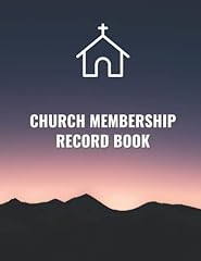 Church membership record for sale  Delivered anywhere in USA 