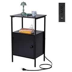 Novanoka black nightstand for sale  Delivered anywhere in USA 