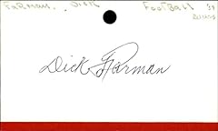 Dick farman signed for sale  Delivered anywhere in USA 