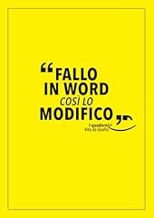 Fallo word coì usato  Spedito ovunque in Italia 