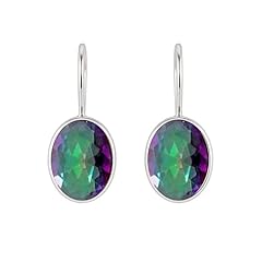 Oval mystic topaz for sale  Delivered anywhere in USA 