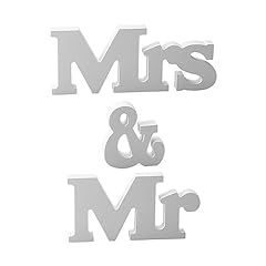 Mrs letters sign for sale  Delivered anywhere in UK