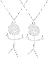 Zeayebsr 2pcs collier d'occasion  Livré partout en France
