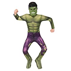 Rubie's Costume Hulk per Bambini, Verde, M-7 à 8 ans-117 à 128 cm, 702025-M, usato usato  Spedito ovunque in Italia 