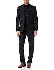 Mens black check for sale  Delivered anywhere in Ireland