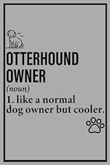 Otterhound dog notebook for sale  Delivered anywhere in UK