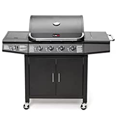 CosmoGrill Deluxe 4+1 Gas Burner Grill BBQ Barbecue, used for sale  Delivered anywhere in UK