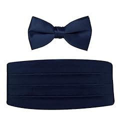 Satin cummerbund bow for sale  Delivered anywhere in USA 